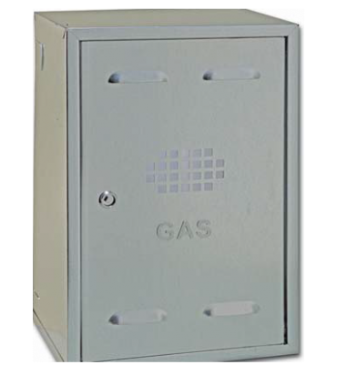 CASSETTA ZINCATA CONTATORE GAS 35X45 - CONF. 3 PEZZI