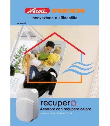 REDI RECUPERO AEREATORE CON RECUPERO DI CALORE