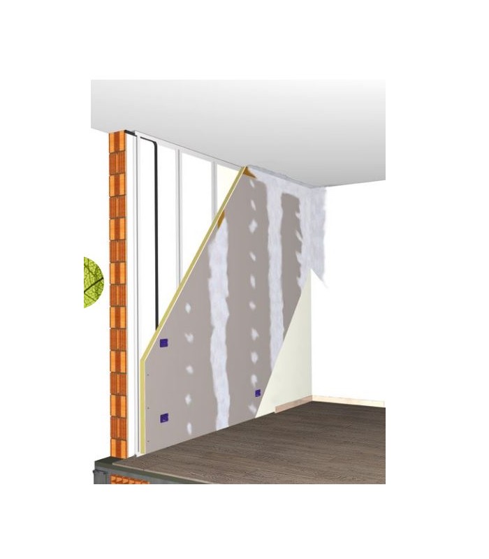Stiferite RP – Pannello Isolante Termico Interno con Freno al Vapore