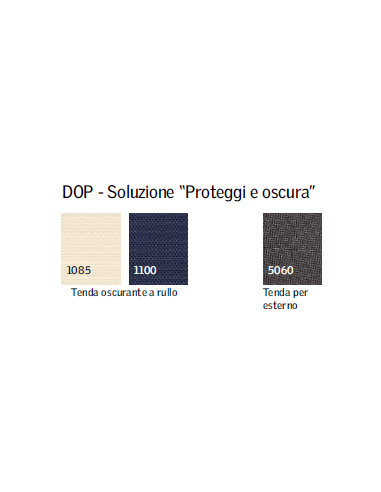 TENDA "PROTEGGI E OSCURA" DOP VELUX