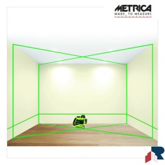 METRICA Livello Laser 3D Junior Verde 61415MPLUS 2