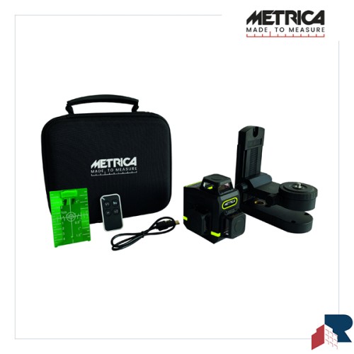 METRICA Livello Laser 3D Mini Size Verde 60845